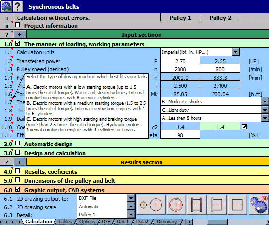 MITCalc Screenshot